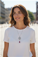 Collana Domar Gioielli Donna Dolù Bijoux collane in Argento Cubic Zirconia NZC073499 - NZC073499